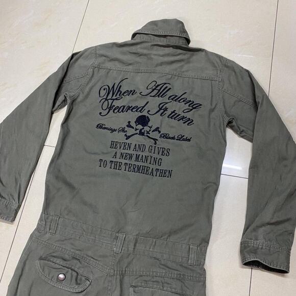 Skull embroidered japanese brand overall - Picture 2 of 8